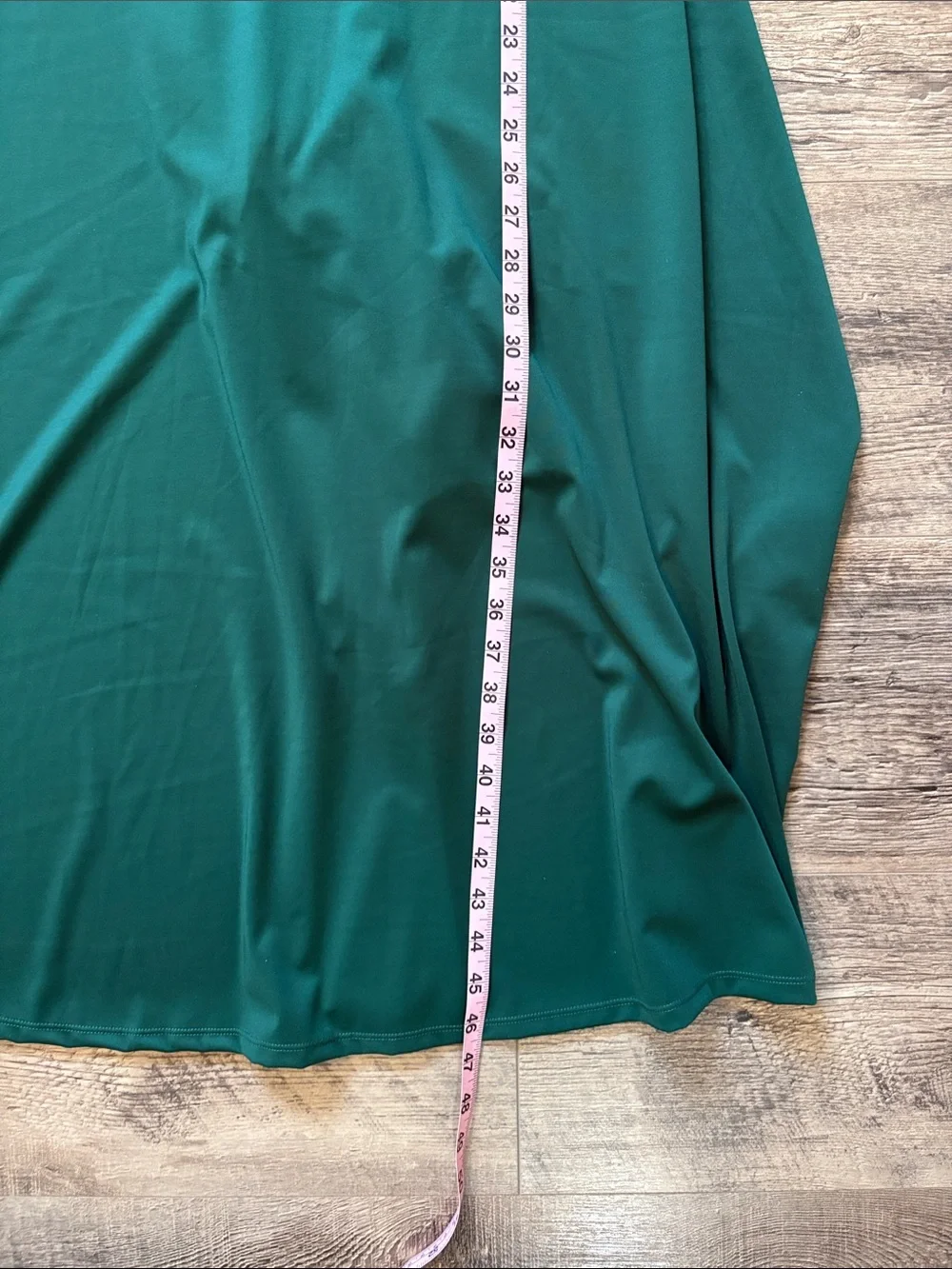 Emerald Green Fit-and-Flare Body Contour Shapeware Dress NWOT